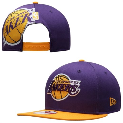 NBA Los Angeles Lakers NE Snapback Hat #149